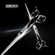 Tianyu pet scissors Tianyu natural scissors beautician special Teddy Bichon high-end straight scissors curved scissors fish bone tooth scissors DF-75 7.5-inch comprehensive straight scissors