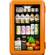 HCK Husky Ice Bar Up to 20% Subsidy Small Mini Refrigerator Retro Small Refrigerator Glass Door 70RB Hotel Apartment B&B Refrigerator Tea Refrigerated Beverage Cabinet Moni Orange Fully Refrigerated 64L | Electronic Temperature Control 64L First Level Energy Efficiency