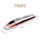 Electric inertia high-speed rail train toy Fuxinghao boy car boy educational baby train model gift dual charging version two-way inertia high-speed rail train built-in children's songs early education knowledge