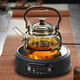 Gaoming glass teapot new style Chinese style high temperature resistant water boiling beam kettle household high power electric ceramic stove set tea making set Moxiang pot + Tange stove