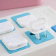 Shouli Children's Anti-shock Socket Protective Cover Baby Plug Jack Safety Plug Baby Plate Switch Power Supply Protective Cover White - 20 Pack, 10 Each of Two Holes and Three Holes No Specifications
