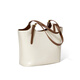 
Cnoles narrative tote bag large capacity bag for women 2025 commuting one-shoulder work handbag birthday gift for girlfriend Cream white coffee - new practical gift for girls