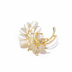 Qlady flower corsage brooch, high-end female brand, high-end pin accessories, National Day and Mid-Autumn Festival birthday gift for mother