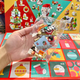 Weihnachten Kinder Geschenk Poke Fun Neujahr Baustein Geschenkbox Geburtstagsgeschenk neues Spielzeug Blindbox Countdown-Kalender Weihnachtsarmband Blindbox Geschenkbox - 24 Schubladen, 1 kleines Gitter, 1 Schublade