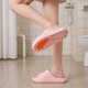QYCKABY anti-slip slippers for women 2026 spring new thick-soled home bathroom bath leaking couple slippers for men pink non-slip bathroom style 38-39 regular size