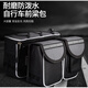 FOLY cycling bag saddle bag upper tube bag mountain bike packaging front beam bag cross beam bag large capacity accessories G717 gray 2L