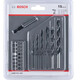 Bosch (BOSCH) 15-piece drill bit + bit set (15-piece set) wood, metal drilling