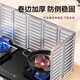 Pengyi anti-splash oil baffle kitchen oil baffle fence gas stove insulation supplies stove special aluminum foil stove insulation board 32.5*84CM 2 sheets suitable for double stoves
