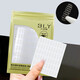 Partial double eyelid patch, invisible lace, natural, traceless, short, half-cut, sticks on the inner double eyelid adjustment patch when exposed to water, olive-shaped, 240 patches, free tweezers + watering bottle