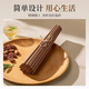 Suncha African rosewood chopsticks, natural household solid wood, paint-free and wax-free chopsticks, movable rosewood chopsticks, 10 pairs