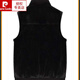 Pierre Cardin gold velvet winter vest plus velvet thickened warm lamb velvet waistcoat stand-up collar vest top jacket for men gray vest plus velvet XL recommended 120-140 Jin Jin is equal to 0.5 kg