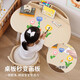 Peanut table can be raised and lowered, adjustable study table, student sofa, baby game toy, cartoon sofa, student table and chair. Nuanyangmi Peanut table-upgraded with pen holder