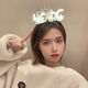 Internet celebrity happy birthday luminous crown headband birthday party photo atmosphere props luminous light birthday hat happy birthday luminous headband