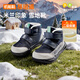 Ginoble cotton shoes 25 winter new children's toddler shoes 1-5 years old warm men and women baby shoes GW1832 Blue Night