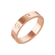 Cartier (Cartier) ring for men and women, 3.6 mm wide LOVE wedding ring couple wedding ring B4085200 18K rose gold 52
