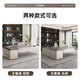 Mutini boss office desk and chair combination manager table president supervisor table simple modern executive desk table office boss table 1.8 m supervisor table short cabinet