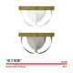 M&22 pairs of sexy men's double underwear 60S Lenzing Modal hip briefs hollow thong U convex bag Iceland white + desire gray _ Double D L _ Recommended 105-130 Jin Jin equals 0.5 kg