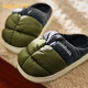 Balabala children's slippers for boys and girls indoor home plus velvet non-slip warm wool slippers baby winter cotton slippers for middle and large children