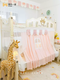 Fantasy Children's Mosquito Net Home Bunk Bed 2025 New Bedroom Customized Bed Curtain Bunk Bunk Princess Curtain Yellow Curtain Window Front Slide Model No Strap Suitable for Bunk Bunk Bunk with Bed Width Within 1.5