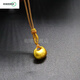 Chuxu Vietnam Sand Gold Necklace Women's Fat Blessing Small Gold Tuo Pendant Baby Lock Braided Rope 