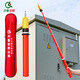 Qilu Anran retractable electroscope pen, 400V high voltage electroscope, electroscope rod, 0.4KV electroscope pen, 0.4 kV electroscope