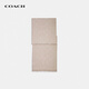COACH brand direct supply, same style autumn and winter warm wool and mulberry silk scarf for men and women, light brown CB700 New Year gift