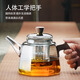 Gaoming (gaoming) 2025 New Chinese Tea Maker Set Intelligent Ultra-Thin Electric Ceramic Stove Side-Handle Glass Teapot Home Tea Drinking Set Eight Views Pot + Gefan Stove