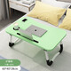Bed table integrated desk laptop table folding table simple stall home bedroom small table 60*40-flat style-w-black