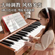 Xidiqi children's small piano educational toy wooden electronic piano baby musical instrument enlightenment 1-3 years old New Year gift