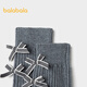 BALABALA BALABALA Shopping mall same style children's socks autumn and winter girls' socks medium and large children's wool pile socks gray tone 00322 7-9 years old 140cm