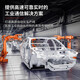 安普康AMPCOM万兆七八类网络跳线CAT7电竞无氧铜S/FTP双屏蔽CAT8工业超柔电脑网络跳线 【超柔】八类万兆双屏蔽 黑色 1.5米