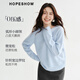 Red sleeves (hopeshow) lazy style high-end sheep wool sweater 2025 winter new women's wear soft velvet inner sweater water pink 170 (pre-sale 1.28) S
