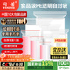 Netno ziplock bag transparent thickened seal bag food grade PE seal bag sample packaging large plastic sample retention bag waterproof packaging bag white edge No. 5 extra thick 100 pieces 10*15 12 silk