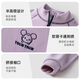 Disney (Disney) children's warm tops, autumn and winter bottoming shirts, girls' sweatshirts, velvet and thickened DST98102 Taro Purple 130