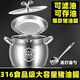 NAOISKEY Naoski 316 stainless steel filter lard pot double-eared lard pot with lid household large capacity lard barrel oil kettle German extra thick 316 stainless steel lard pot 316 steel 6.5 Jin Jin equals 0.5 kg oil capacity equipped with lid + oil net + spoon positive 316