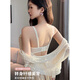 Qianxueying Pure Desire Sister Series Push-up Bra Small Breasts Make Bigger Wireless Underwear Women's Thickened Bra Anti-sagging and Suppressing Secondary Breasts Sweet Powder 1 Piece Thickened Palm Cup M =34/75AB Weight Reference 75-100Jin Jin is equal to 0.5kg