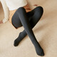 Sunshine Leg Socks Magic Women's Autumn and Winter All-in-One Pants Plus Velvet Thickened Imitation Nylon Leggings Warm Pants Pantyhose for Outerwear with Feet-Skin Color Velvet Style 5-20 One Size (Recommended 80-140 Jin Jin is equal to 0.5 kg)