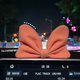 Yusenyi high-end car ornaments 2025 new women's car center console bow decoration supplies car interior 5-Audi A6L/A7L/A8L/RS4/