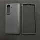 Samsung (SAMSUNG) Apple original quality suitable for Samsung zfold7 mobile phone case Kevlar aramid fiber front case thin carbon 600D fine lines - metal frame magnetic center shaft type back cover Samsung Galaxy Z Fold 6