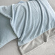 Huixun Jingdong's own brand carved milk velvet four-piece set thickened warm anti-static quilt cover winter three-piece set Feifeiwu-baby blue + star gray 1.5/1.8m bed sheet style four-piece quilt cover 2*2.3m