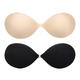 Big new release: Sbeauty muscle base breast patch, push-up support, absorb sweat and not stuffy, invisible organic silicone latex patch, traceless round cup - black + PVC box A