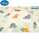 RSRDDY artificial cotton cotton silk double layer cover single blanket quilt student children infant single non-cotton cool quilt winter cool quilt thin dinosaur baby white 75*90cm double layer cover single baby style without seams