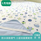 All pure cotton baby diaper pad waterproof breathable diaper pad washable large size pure cotton sheet aunt pad pure cotton begonia fruit 100x120cm