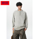 Fat Pigeon Fatty Large Size Henry Collar Sweater Men's Loose Lazy Feeling Lazy Style Knitted Sweater with Bottoming Shirt Dark Gray 5XL Recommended 200-230Jin Jin is equal to 0.5kg Can be worn