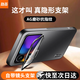 Jinyan is suitable for Xiaomi 17promax mobile phone case, new Xiaomi17 frosted anti-fall glass protective cover 17pro all-inclusive lens holder max high-end simple shell for men graphite black invisible lens holder + AG anti-stick frosted + upgraded anti-fall Xiaomi 17ProMax