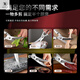 RRLFCS German imported Leying kitchen scissors 420J2 stainless steel multi-functional scissors for chicken, duck, goose and ribs special a 420 reinforced solid alloy handle powerful chicken