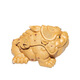 Yixing Zisha Golden Toad Tea Pet Original Mineral Zisha 2025 Handmade Tea Play Tea Ceremony Creative Ornaments Tongbao Golden Toad Style 1 (Yellow)
