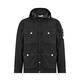 STONE ISLAND 25 autumn and winter outdoor travel men's short parka coat black M