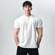 LightWeight new summer style 250g strong cuffs Polo shirt short-sleeved T-shirt men's sports fitness white Henry collar M M115-135Jin Jin is equal to 0.5 kg