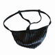 Two pieces of men's underwear, thong, sexy underwear, T pants, striped color underwear, horizontal stripes, black, suitable for 175 weight, 140 Jin, Jin equals 0.5 kg, within